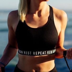 Run Rest Repeat Sports Bra